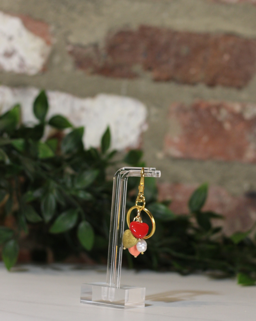The Heart Keychain / Bag Charm