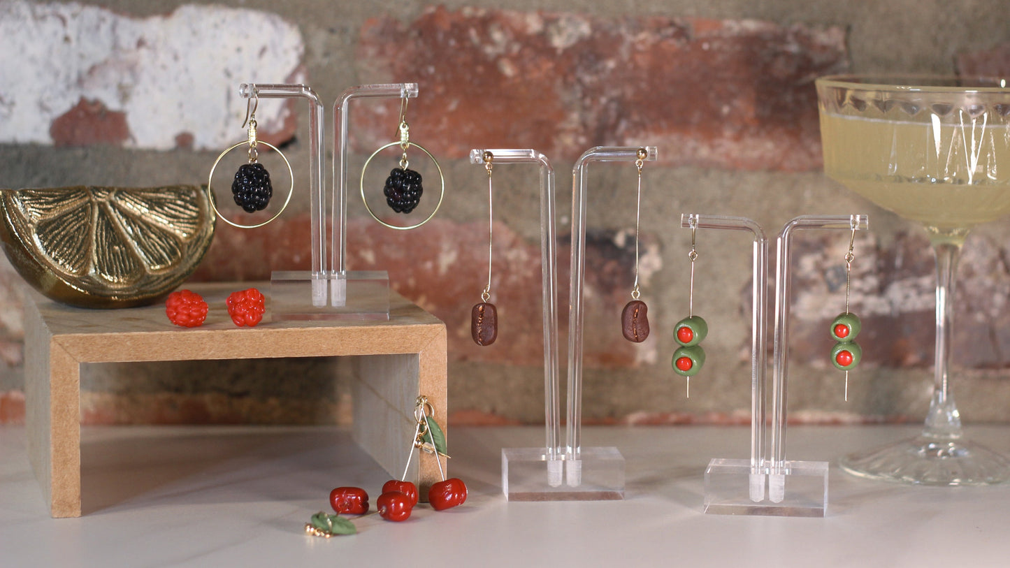 The Olive Drops (Dirty Martini)