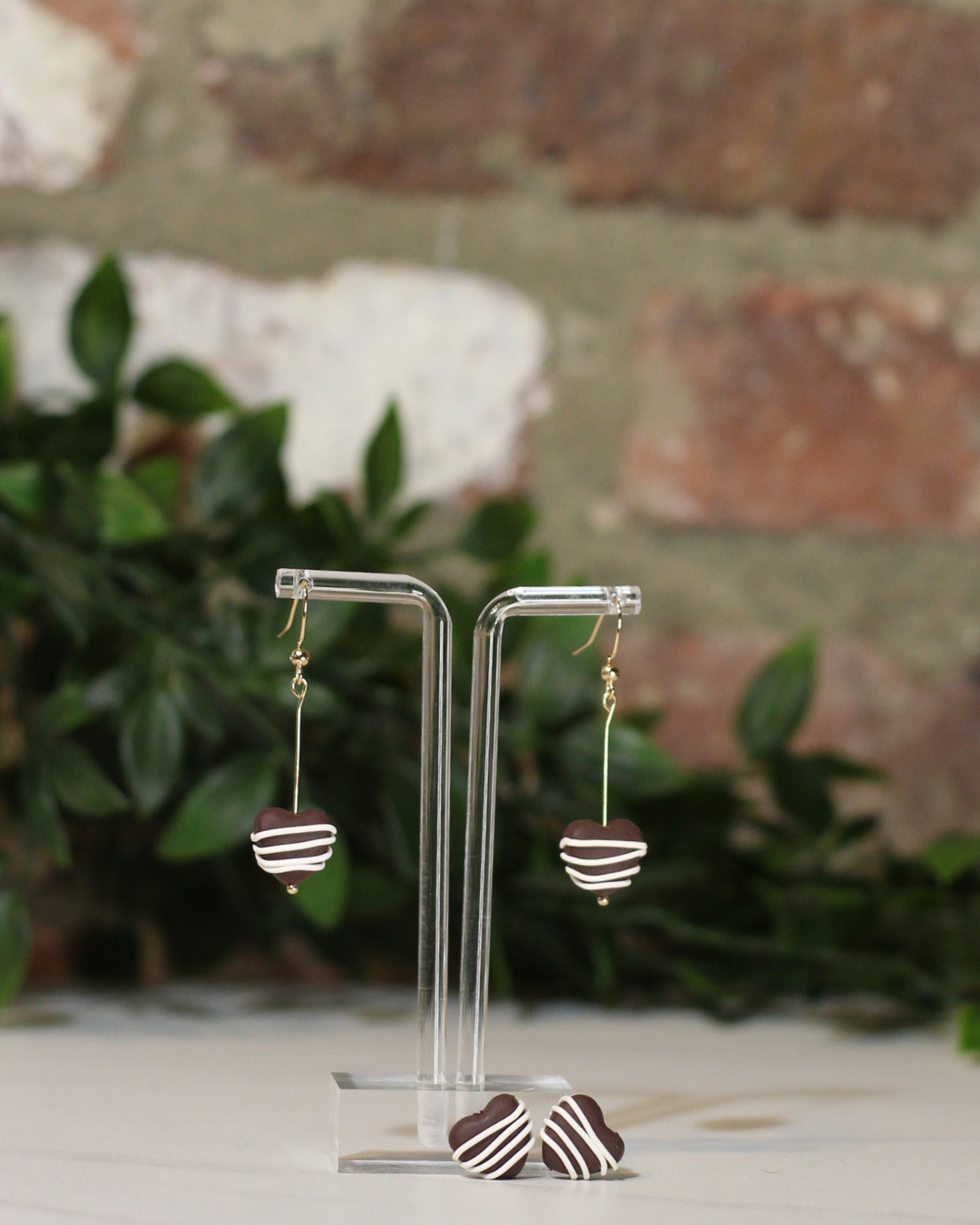 The Chocolate Bonbon Drop and Stud