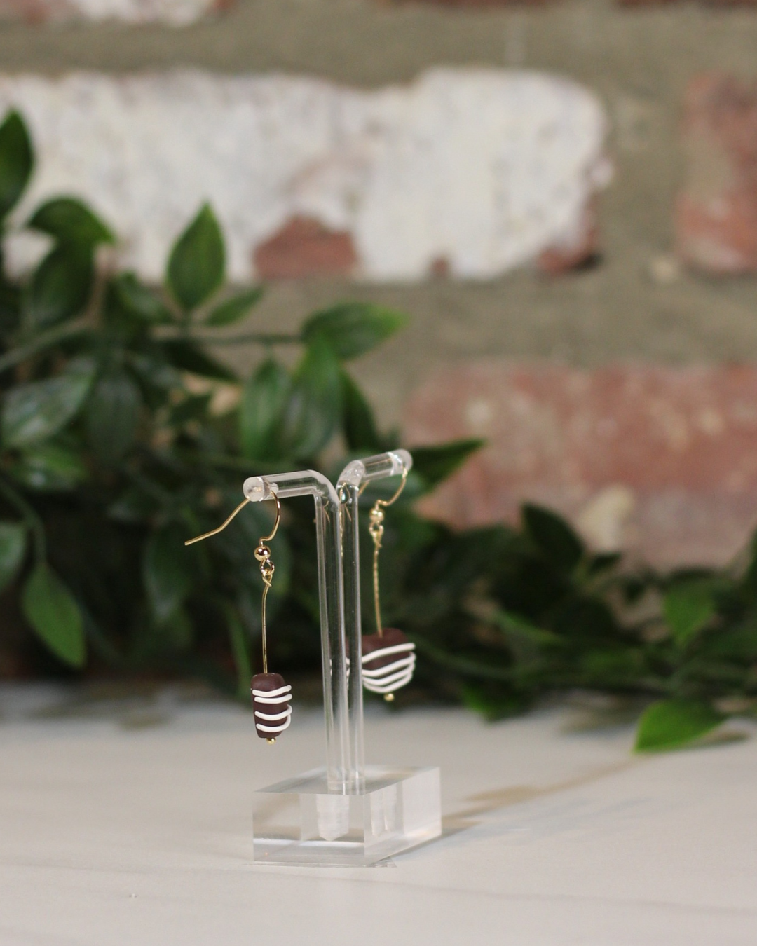 The Chocolate Bonbon Drop and Stud