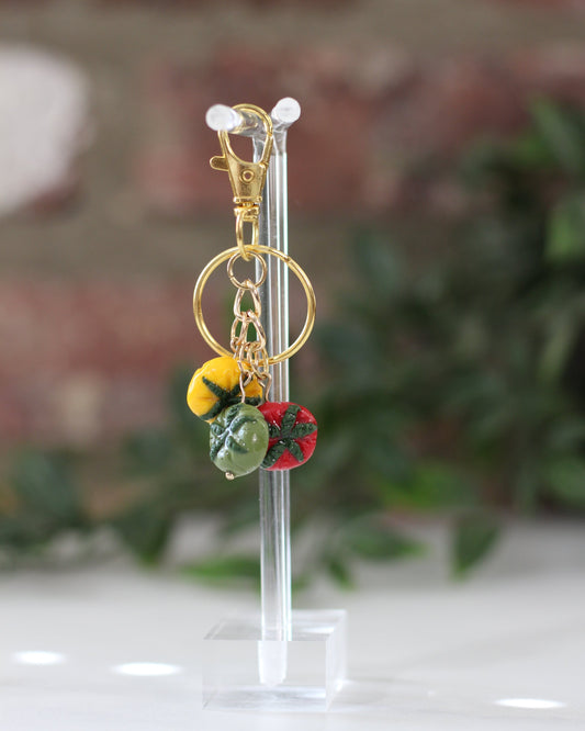 The Tomato Keychain / Bag Charm