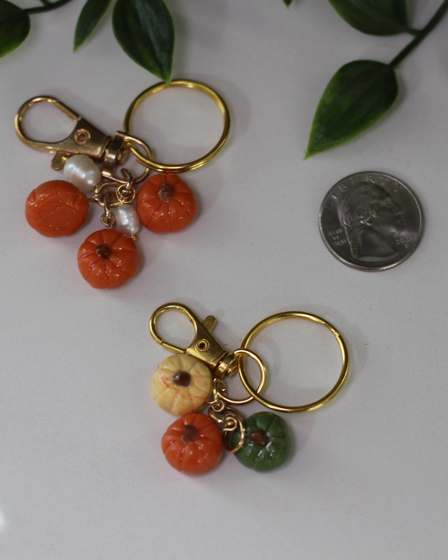 The Pumpkin Keychain / Bag Charm